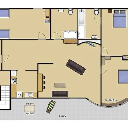 Vila Puerto Del Carmen Sleeps 12 Pool Air Con Wifi